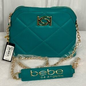 Bebe Teal Gio Dome Crossbody Bag - NWT